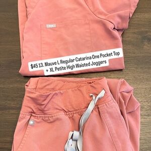 Figs Catarina Top / High Waisted Joggers Set